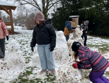 Tvoříme se sněhem  5. třída
