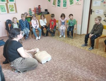 Nácvik 1. pomoci 1. A