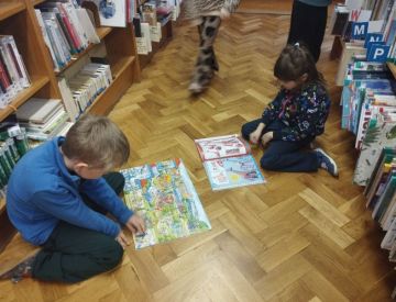 Návštěva knihovny 1. A