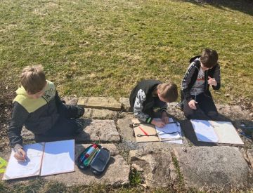 Učíme se venku 5. třída mapka